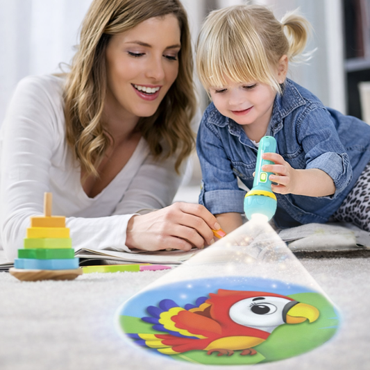 Kids Projector Torch – Fun Story Projector Toy for Kids